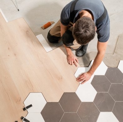 Flooring installation services in Columbia City, IN